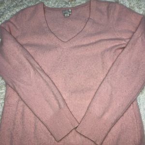 Vintage Pink Cashmere Sweater